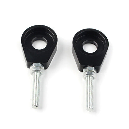 Black 12mm Chain Adjuster Block Tensioners for Pit Quad Dirt Bike ATV CRF50