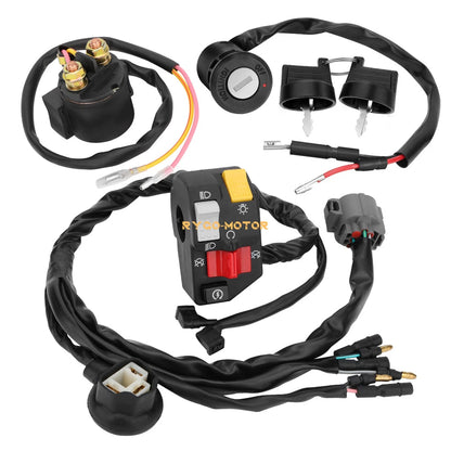Handlebar Key Starter Relay Switch for Honda TRX300EX Sportrax (1993–2006)