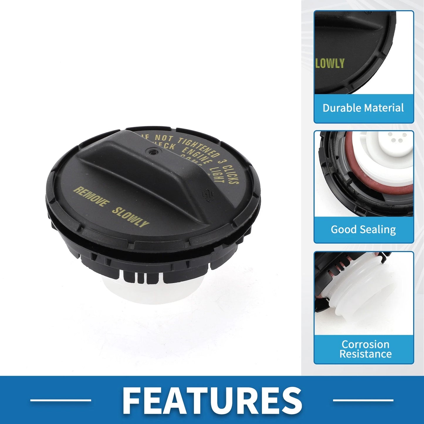 Gas Fuel Cap for Honda Civic (2001-2005) - Fuel Filler Cap No. 17670S5AA32