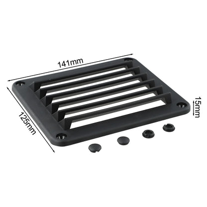 Louvered Flush Thru Vent for Marine Use, Ideal for Yachts/RVs