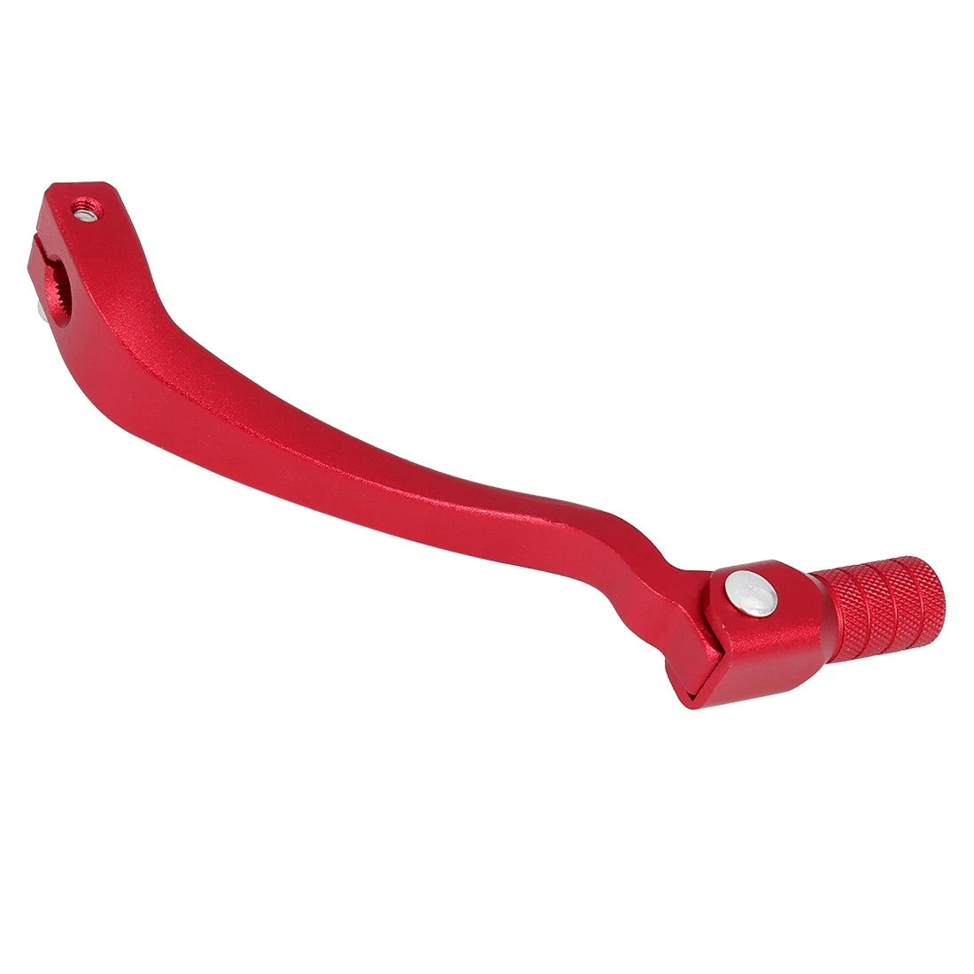 0.39 inch Aluminum Alloy Shift Lever Folding Gear Shifter Red for Motorcycle