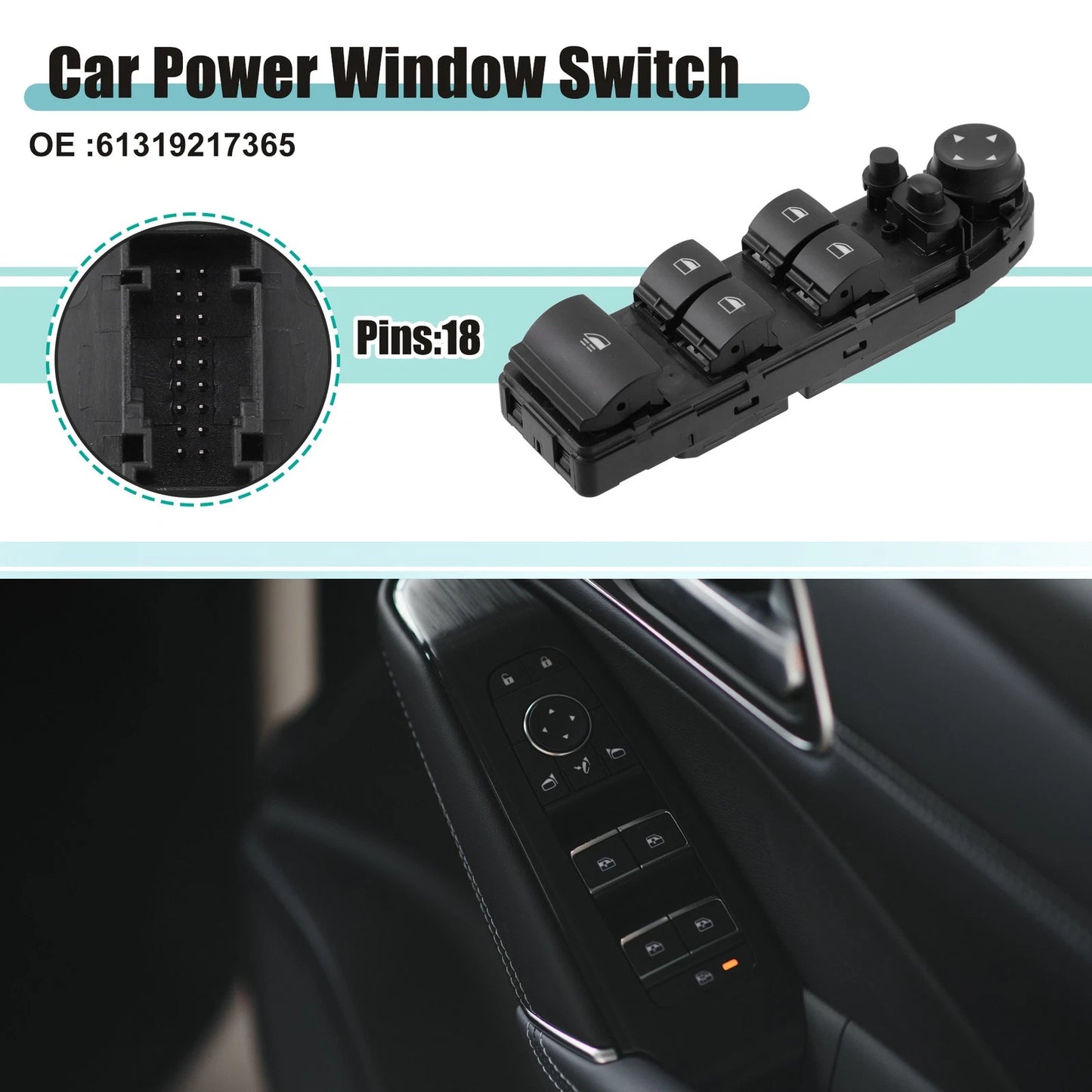 Master Power Window Switch for BMW M3 (2001-2006)