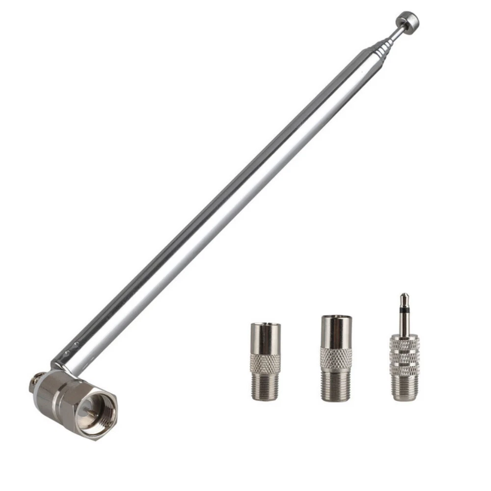 Telescopic Aerial Antenna 75 Ohm with TV & 3.5 Adapter for F Type 7120
