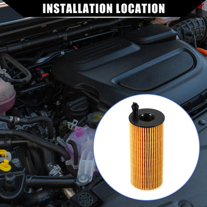 Engine Oil Filter for BMW 328d XDrive Base Sedan (2014-2018)