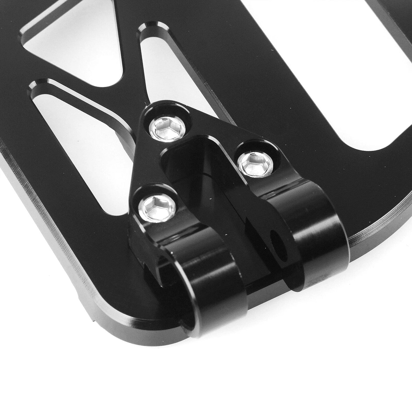 2 x Black Aluminum Front Floorboards for Harley Davidson FLT Touring (1984-)