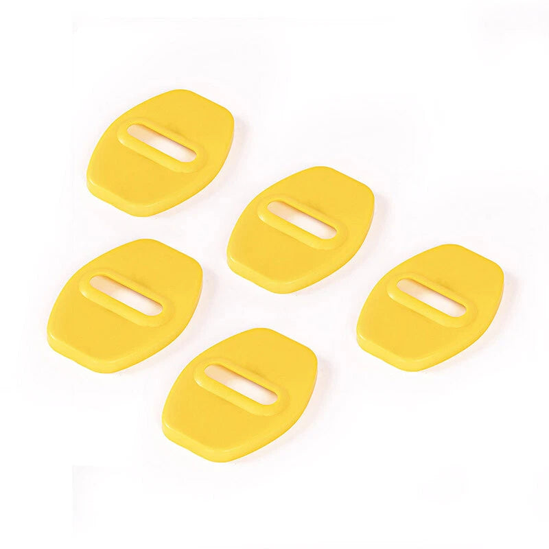 Yellow Door Lock Cover Trim for Ford Bronco F-150 F150 (2021-2022)