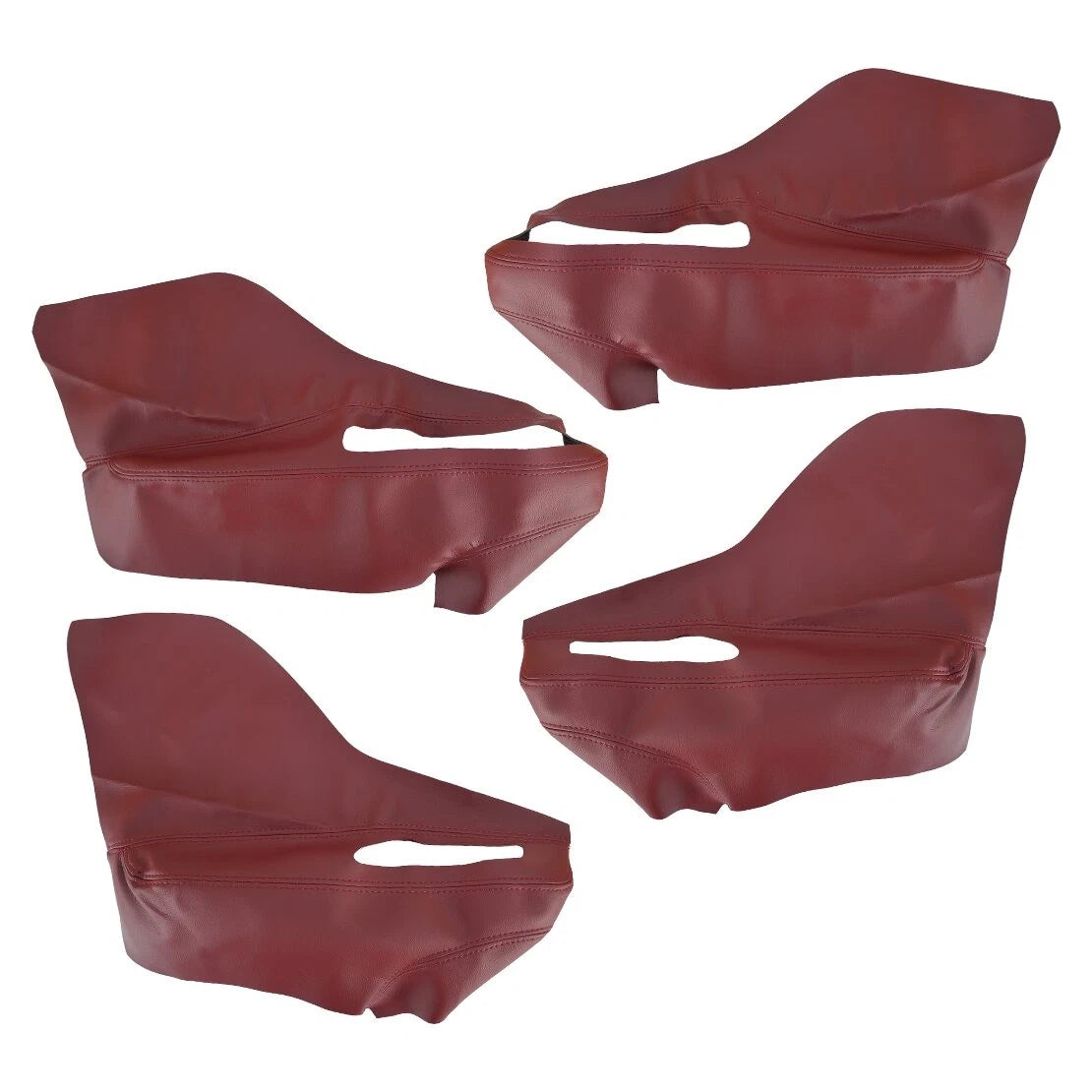4pc Leather Door Armrest Panel Covers for Jeep Renegade (2015-2017)