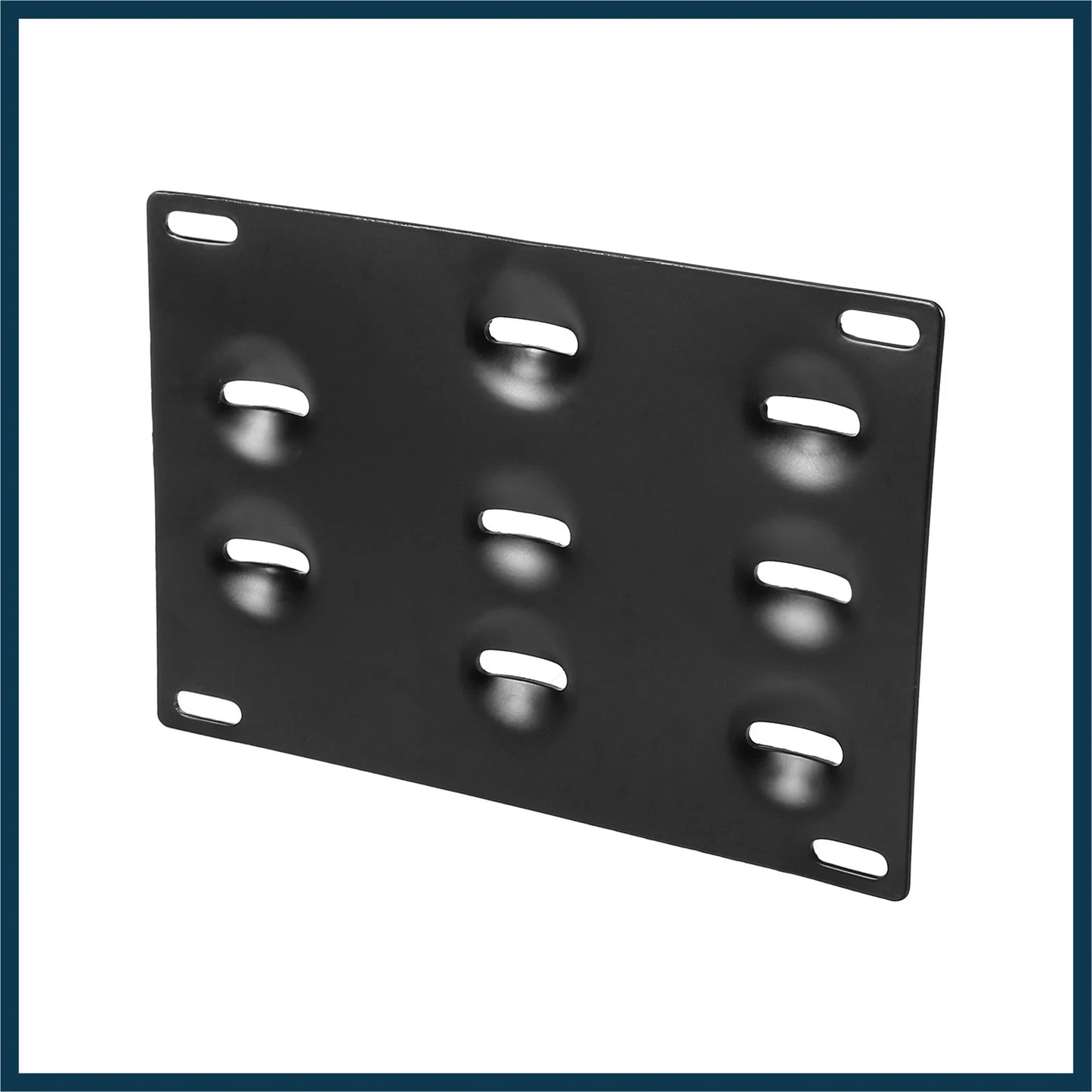 Bumper Tow Hook License Plate Mount Bracket for Mercedes