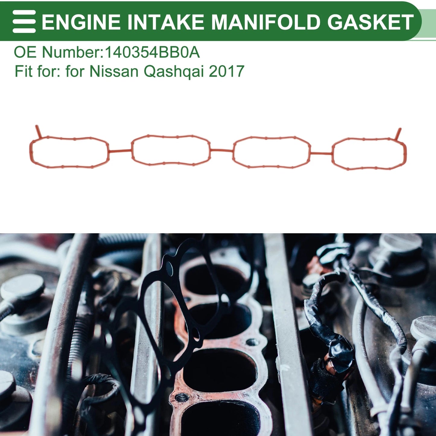 Intake Manifold Gasket for Nissan Qashqai (2017)