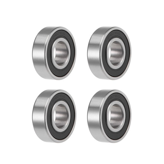 4x Deep Groove Ball Bearings Z2 15x35x11mm Double Sealed Carbon Steel