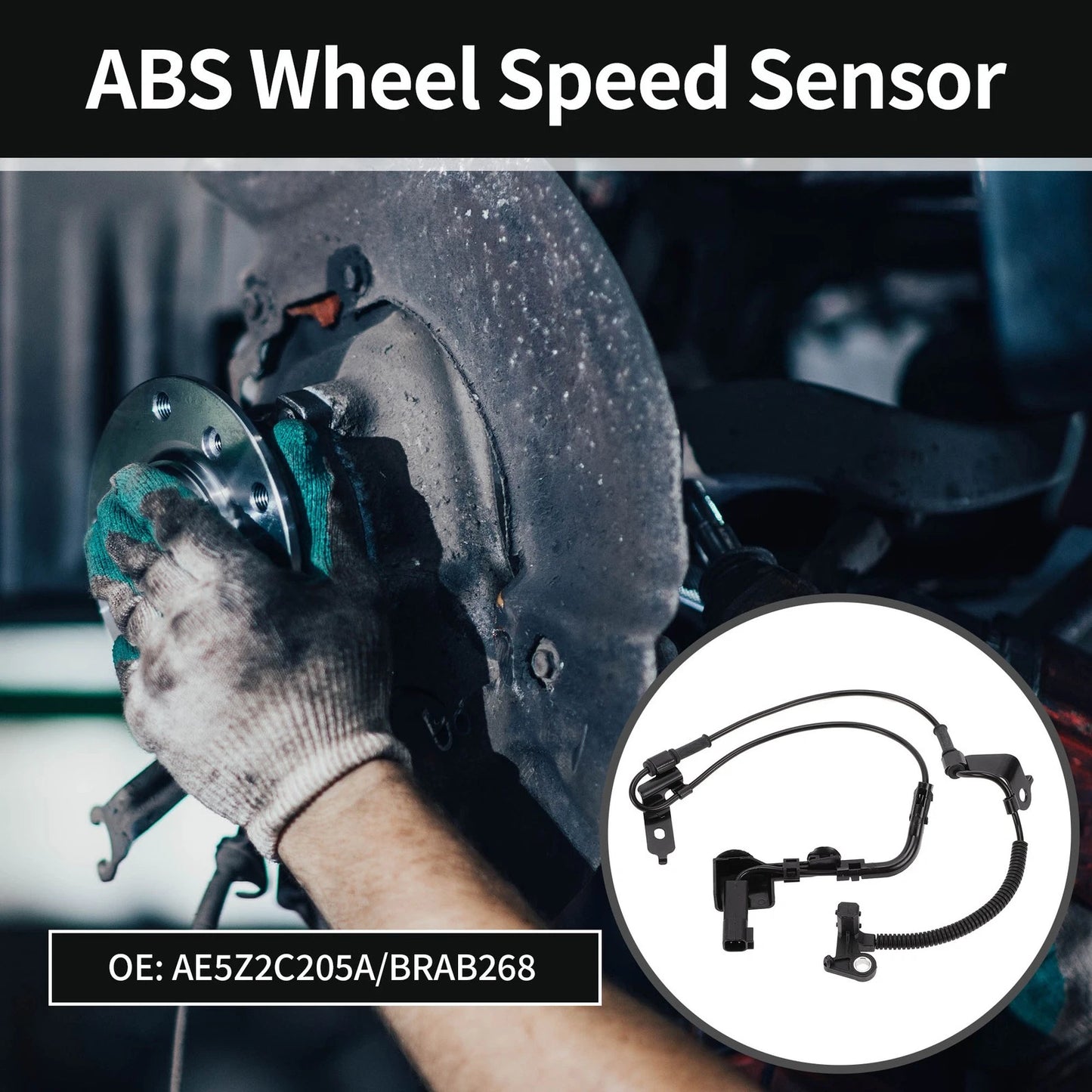 ABS Wheel Speed Sensor for Ford Fusion 2007-2011 (2007-2011)