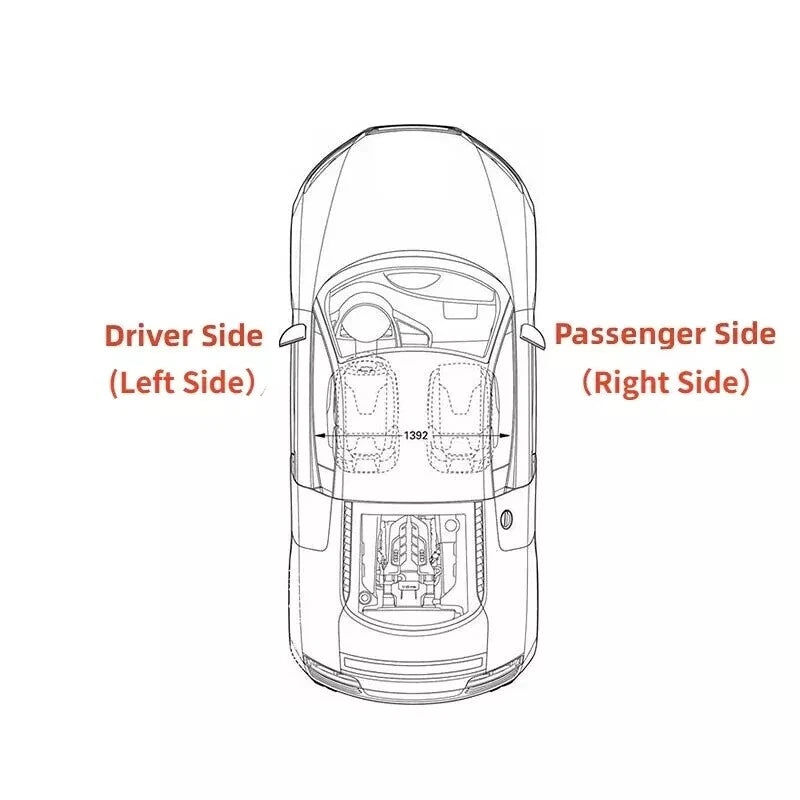 Front Right Seat Adjust Backrest Control Switch for Nissan Maxima (2009–2021)