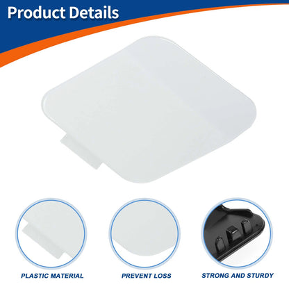 Front Tow Hook Cover for BMW 114i (2012-2014) - Pure White