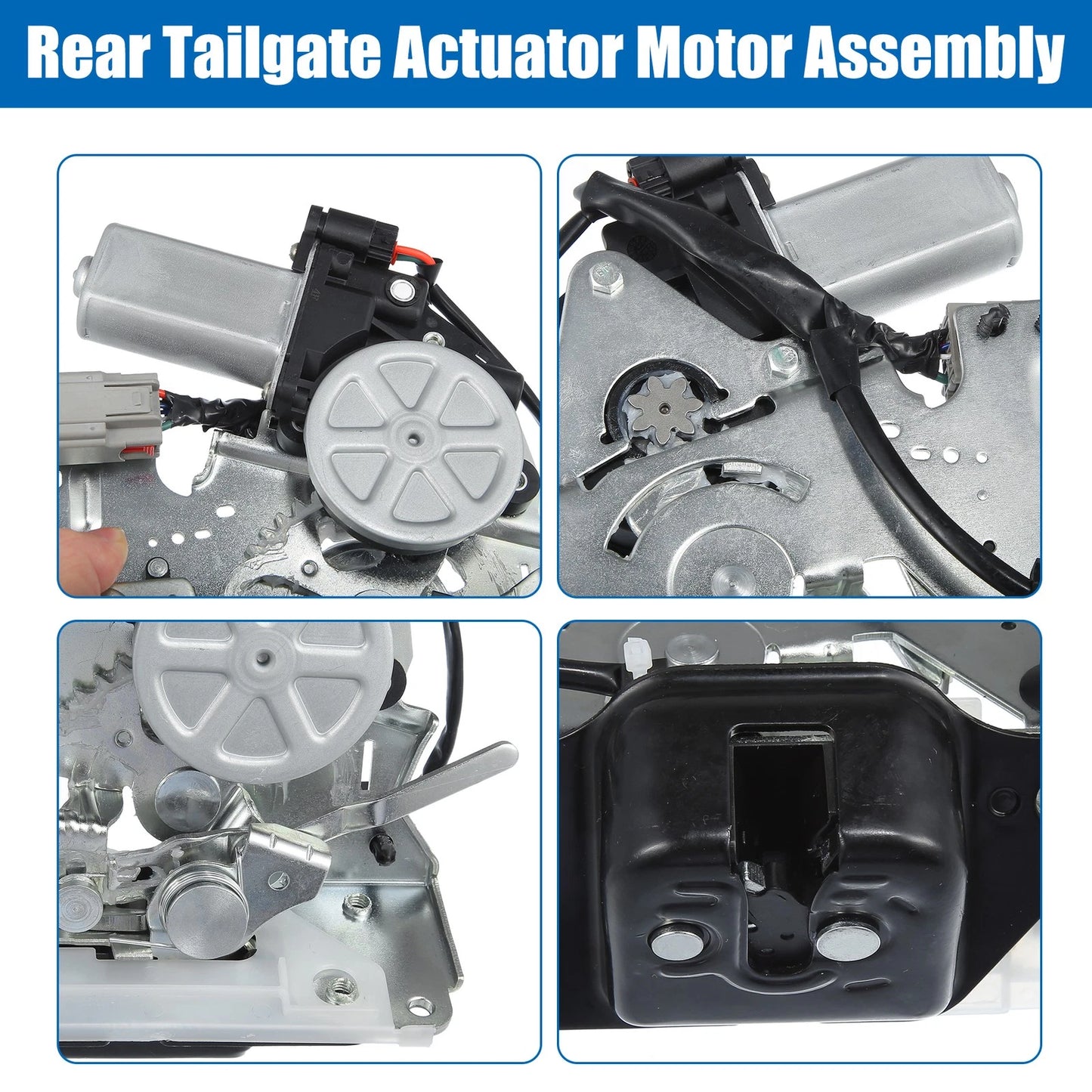Rear Tailgate Lock Latch Actuator for Dodge Durango, Jeep Grand Cherokee