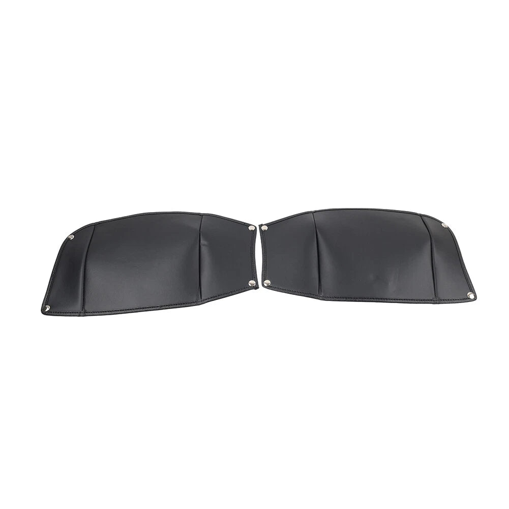 Black Rear Mudguard Bra for Harley Street Glide Tri Glide Ultra Classic (2006-2023)