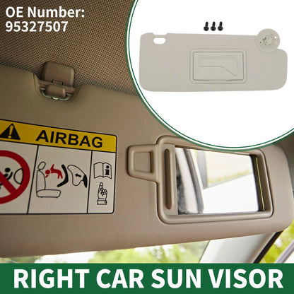 Right Sun Visor with Mirror for Chevrolet Sonic (2012-2016)
