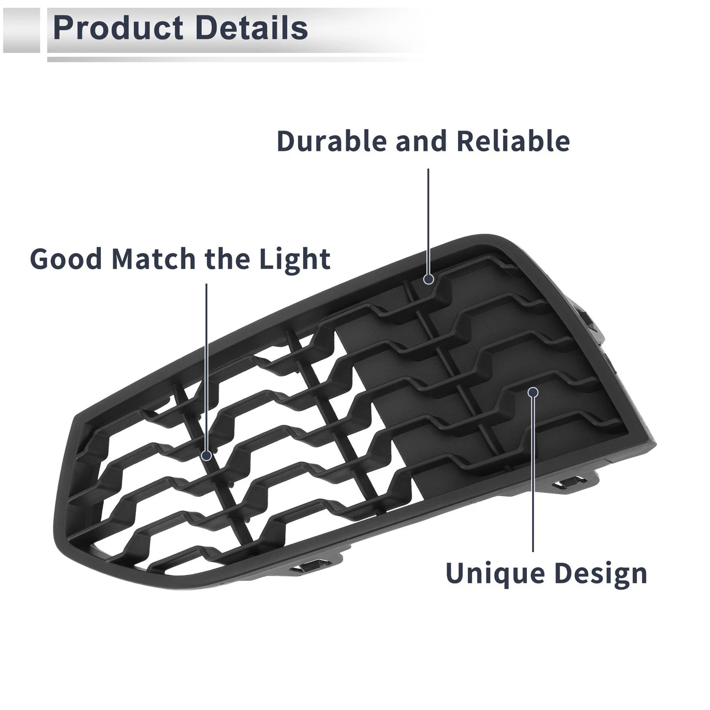 Left Front Fog Light Grill for BMW 2 Series F22 (2012-2017)