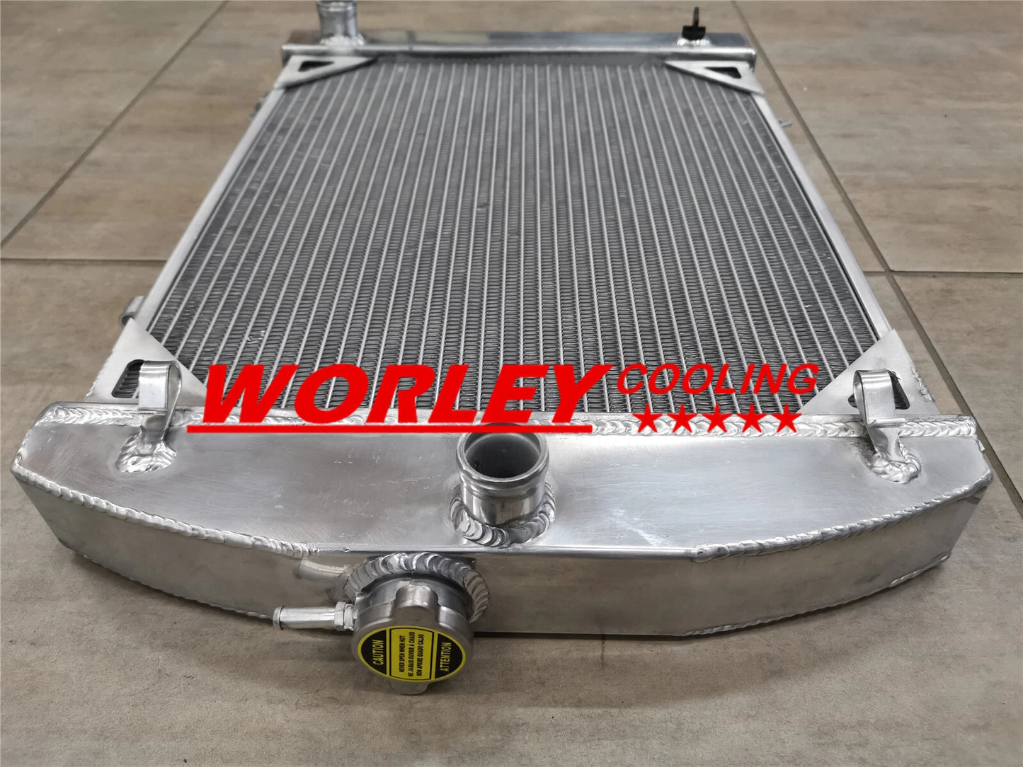 Aluminum Radiator for Holden FJ FX (1948-1955) + Fan