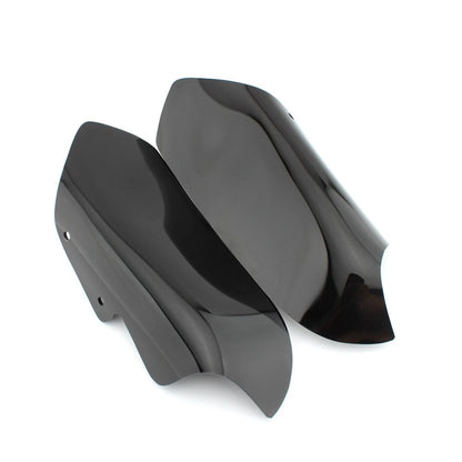 Black Motorcycle Windshield Side Wind Deflectors for Yamaha XT1200Z (2014-2022)