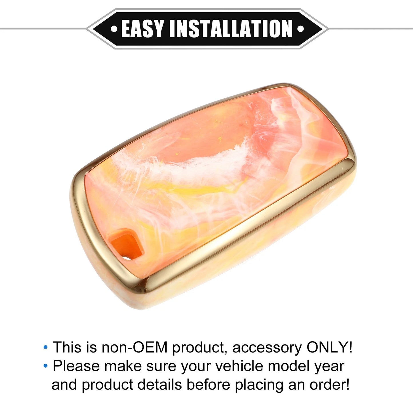 4 Button Remote Key Fob Cover Shell for BMW 2 Series, 3 Series, X4 (2014-2023)