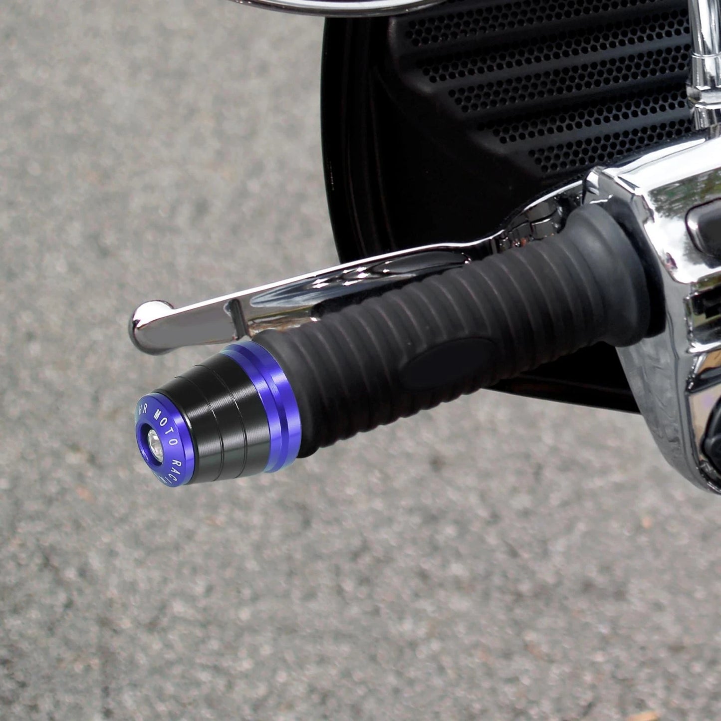 2 x Hand Grips End Caps Plug Bar for Motorcycle
