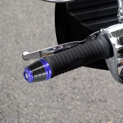2 x Hand Grips End Caps Plug Bar for Motorcycle