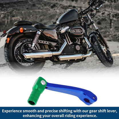 Folding Shifter Lever for Honda CRF150F (2003-2017) Blue Green