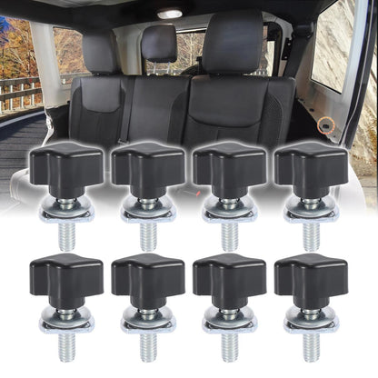 Hardtop Quick Removal Bolts for Jeep Wrangler YJ TJ JK JL (1995-2021)