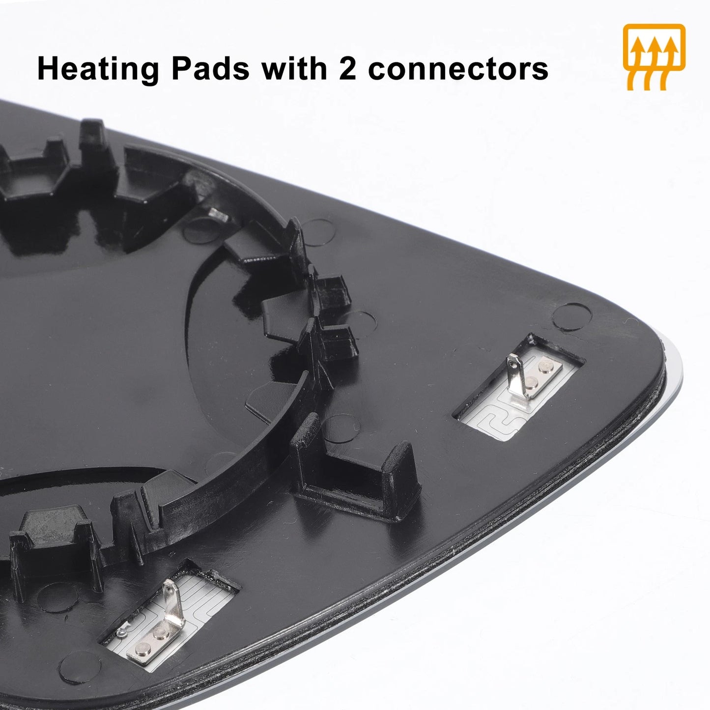 Right Side Heated White Mirror Glass for BMW 1 Series F20 F21 (2011-2019)