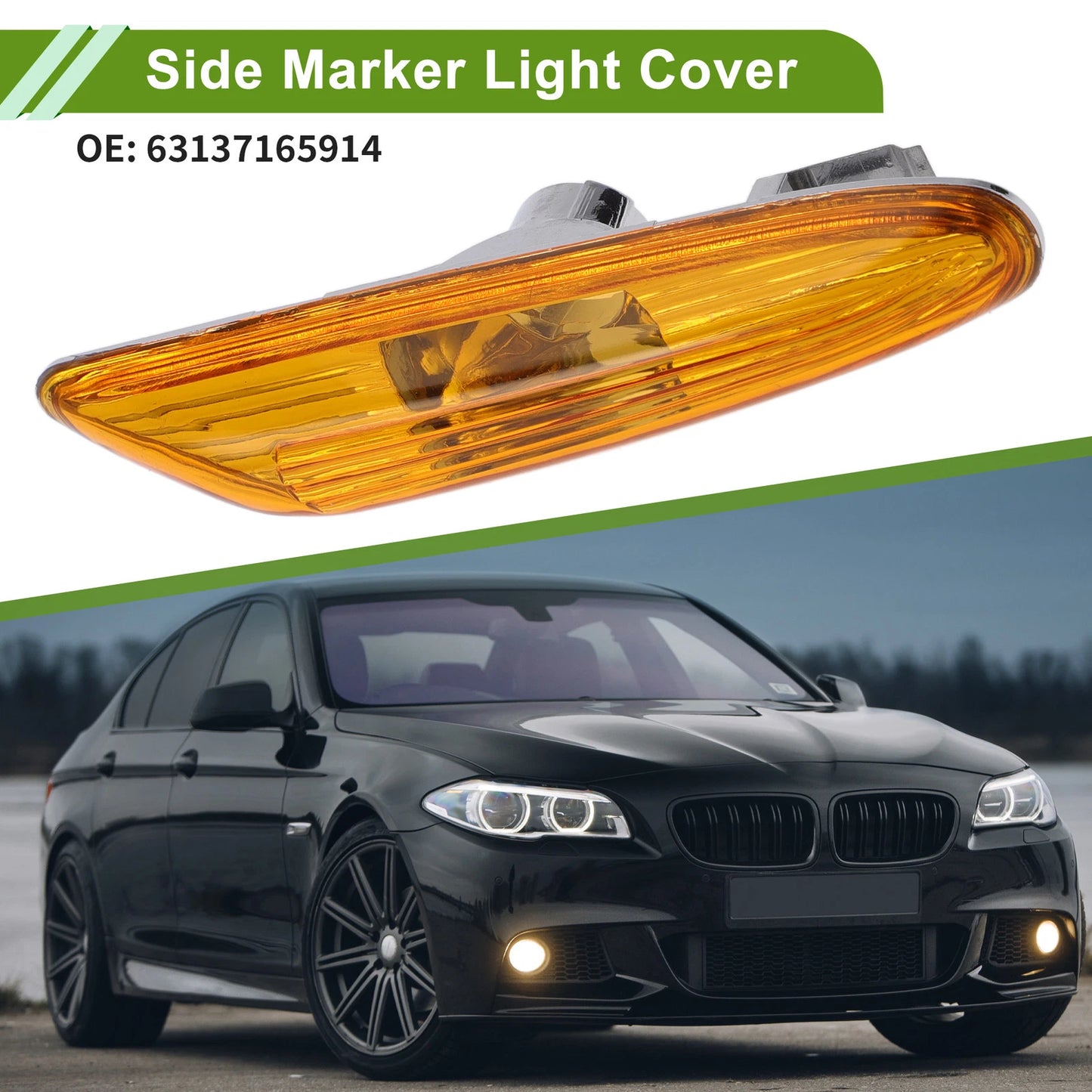 Right Side Marker Light Cover for BMW 320i (2002-2005)