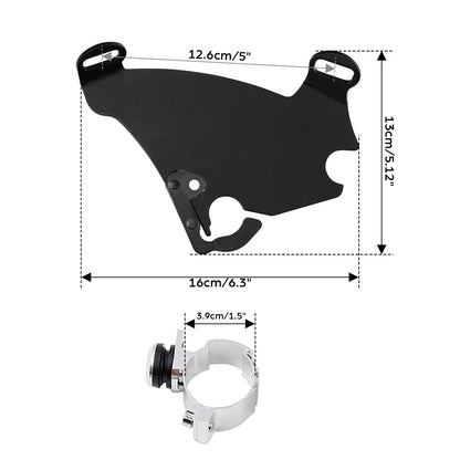 Gauntlet Fairing Trigger Lock Mount for Harley Sportster XL 883 1200 (88-22)