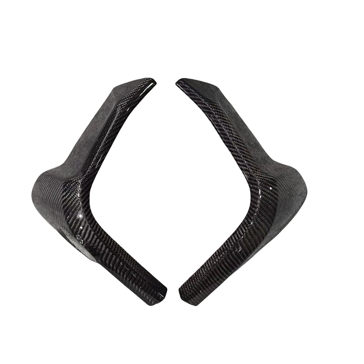 Upper Radiator Cowl 1 Pair for Triumph Rocket (2020-2022) Carbon Fiber