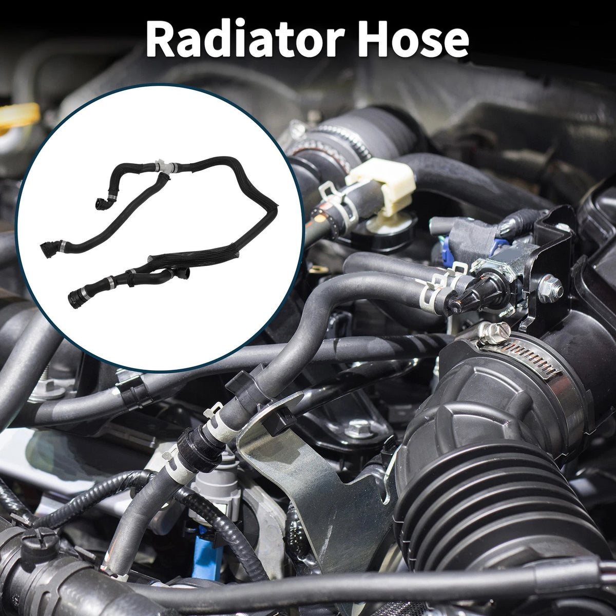 Radiator Hose for BMW F15 X5 sDrive35i (2014-2018)