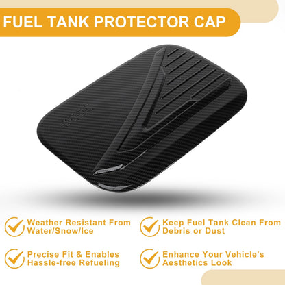 Fuel Tank Door Cap for BMW X1 2023-2025 Carbon Fiber Gas Tank Flap