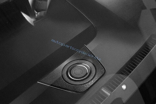 1x Dashboard Speaker Sound Cover Black Titanium for Toyota Sienna (2021–2024)