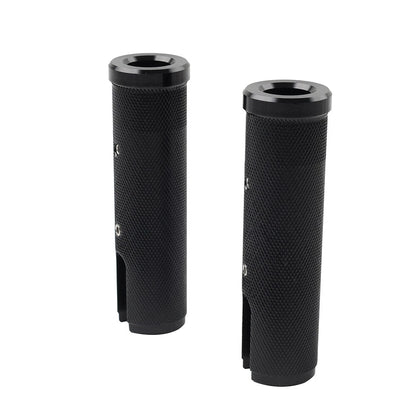 Black Front Foot Pegs for Honda Cross Cub 110 (2017-2023)