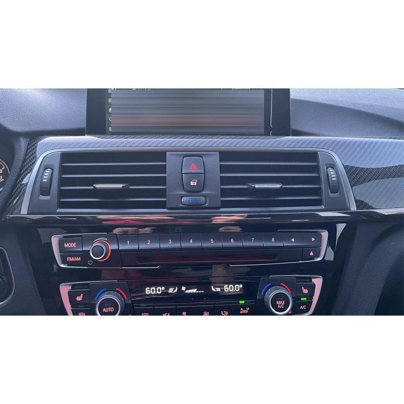DRY Carbon Fiber Dashboard Panel Cover Trim for BMW 3 Series F30 2012-2018 LHD