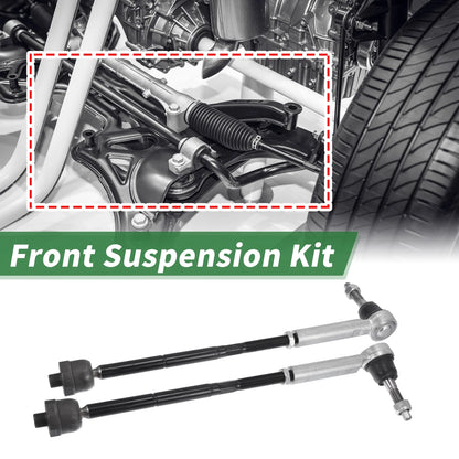 10pcs Front Suspension Kit Tie Rod End Sway Bar Link for Chevrolet Suburban