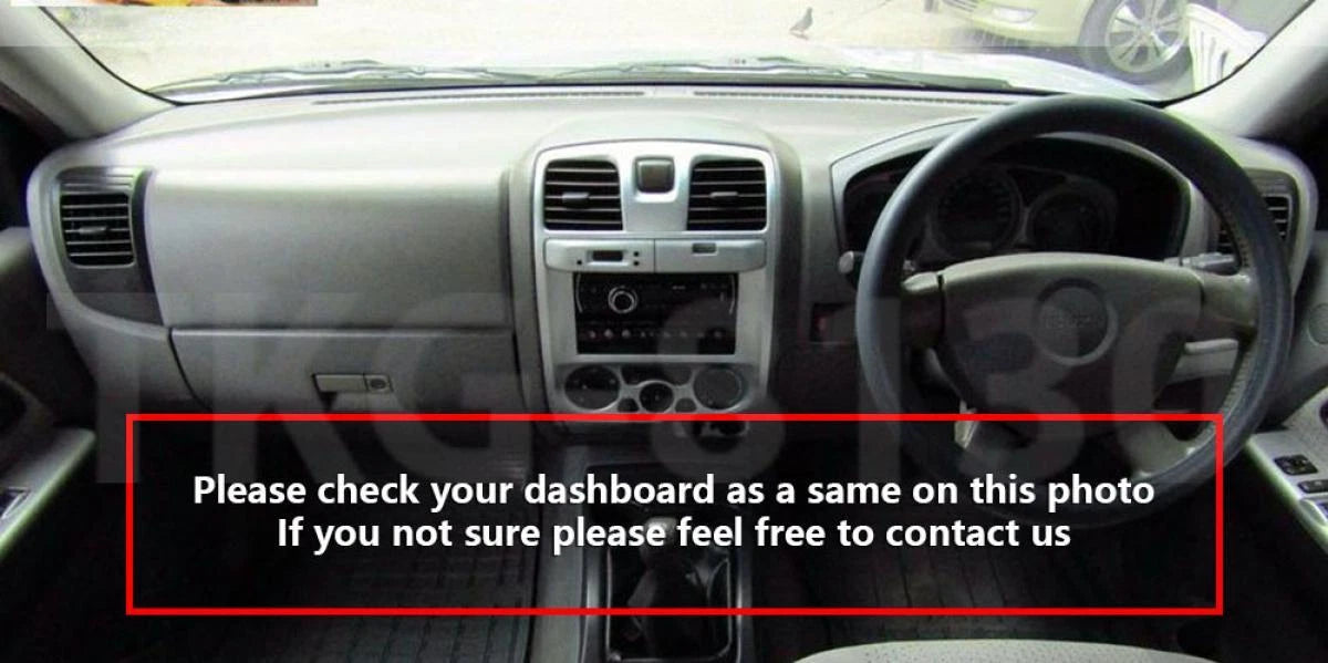 Dashboard Mat Cover for Isuzu D-Max 2003-2006 (2003-2006)