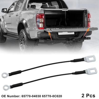 2 x Tailgate Cables Lift Gate Straps for Toyota Tacoma (1995–2003)