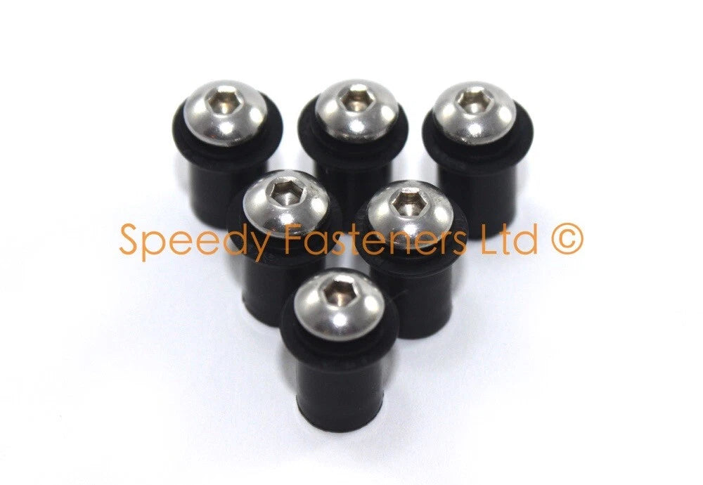 Fairing & Screen Stainless Steel Bolt Clip Kit for Suzuki GSX-R125 (2017–2023)