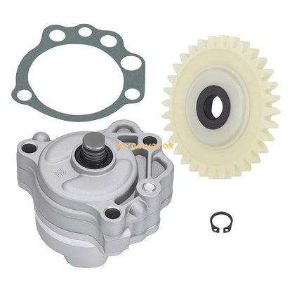 Oil Pump & Drive Gear w/ Gasket for Yamaha Raptor 660R (2001–2005)