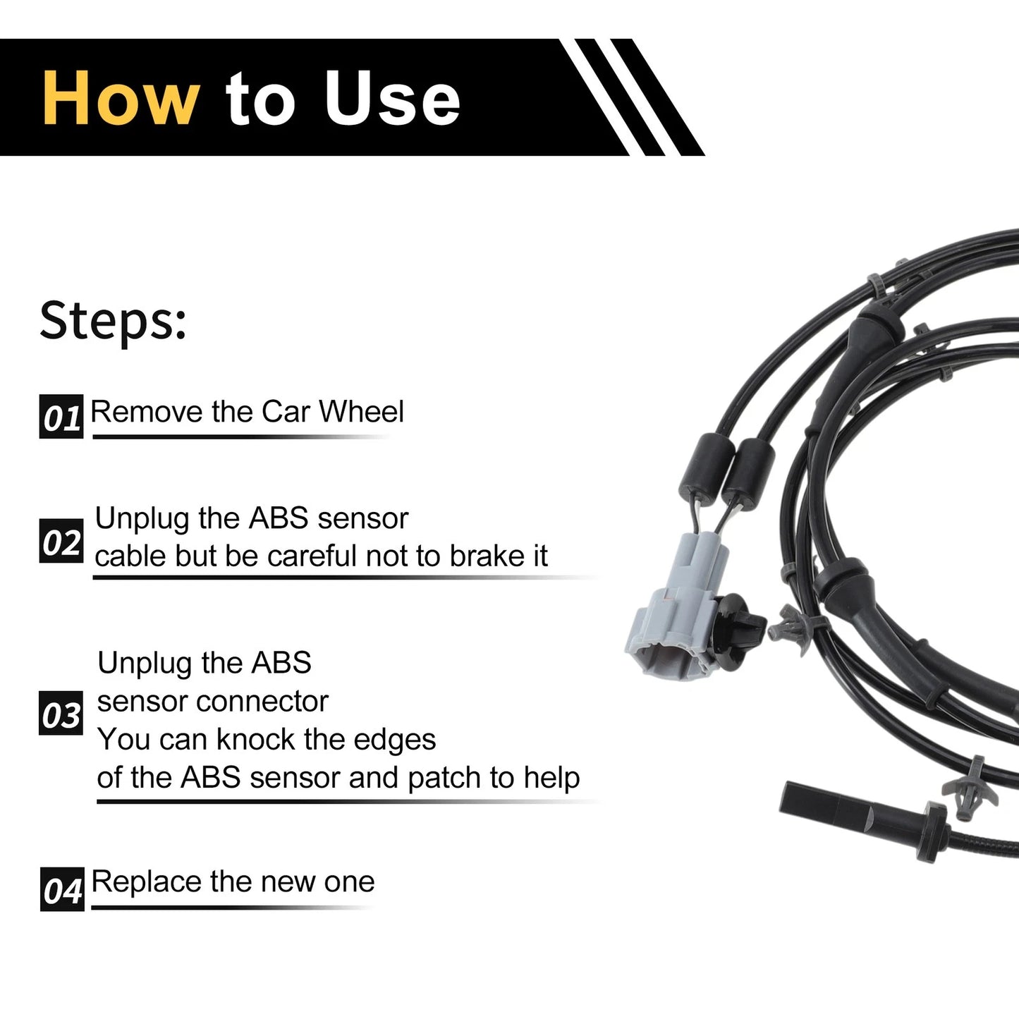 ABS Wheel Speed Sensor for Nissan Altima (2010-2018)