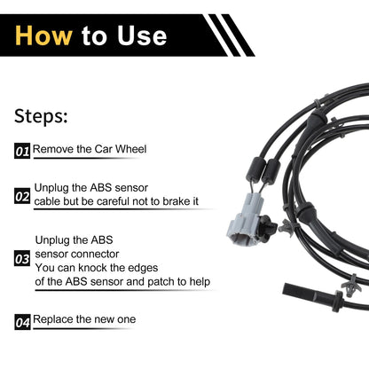ABS Wheel Speed Sensor for Nissan Altima (2010-2018)