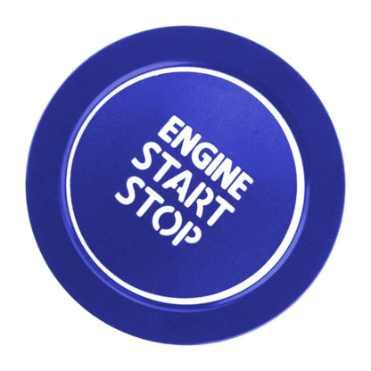 Subaru Blue Engine Start Stop Button Ring Cover