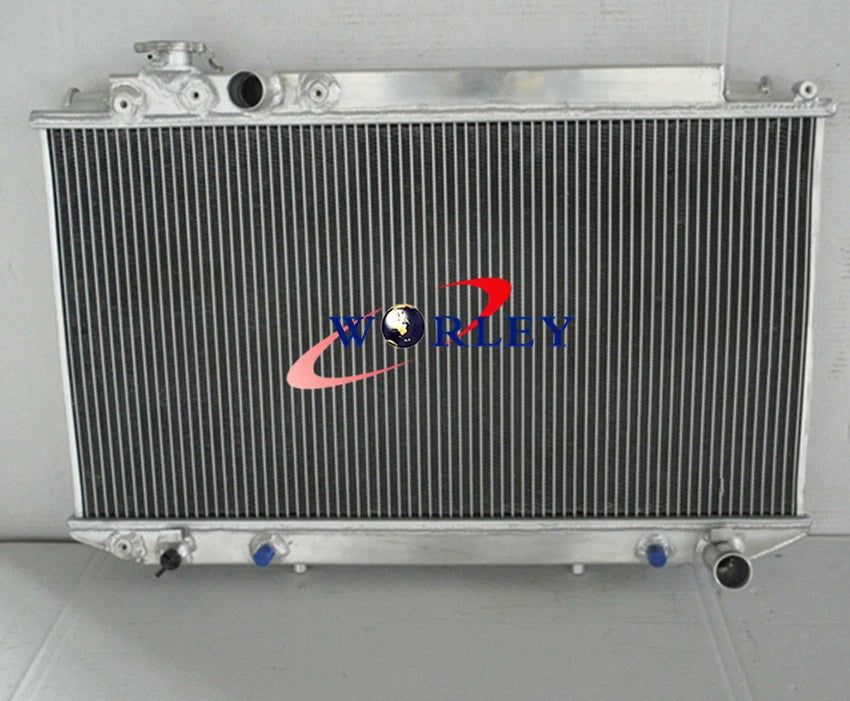 Aluminum Radiator +2 Fans for Toyota Cressida MX83 (1989-1993)