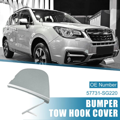 Front Right Bumper Tow Hook Cap Cover for Subaru Forester (2016-2018)