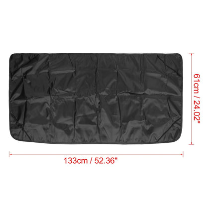 Black Silver Tone Front Window Sunroof Shade for Tesla Model X (2016-2023)