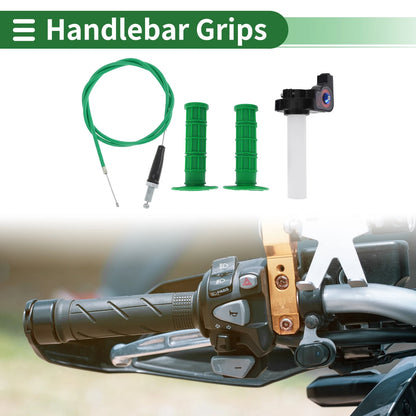 7/8" 22mm Hand Grips Cover Kit for Motorcycle Make Model