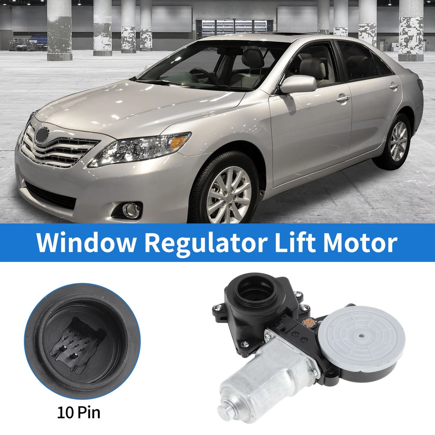Power Window Regulator Lift Motor for TOYOTA Camry (2006–2009)